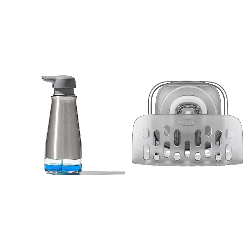 Amazon.com: OXO Good Grips Stainless Steel Foaming Soap Dispenser